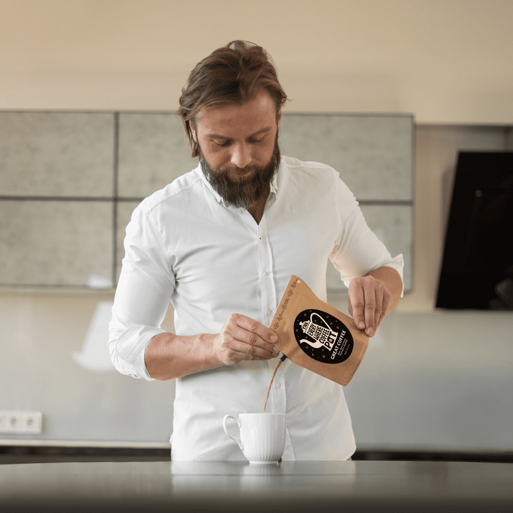Bærbart outdoor kaffesæt med 3 Coffeebrewers – nem at brygge kaffe overalt