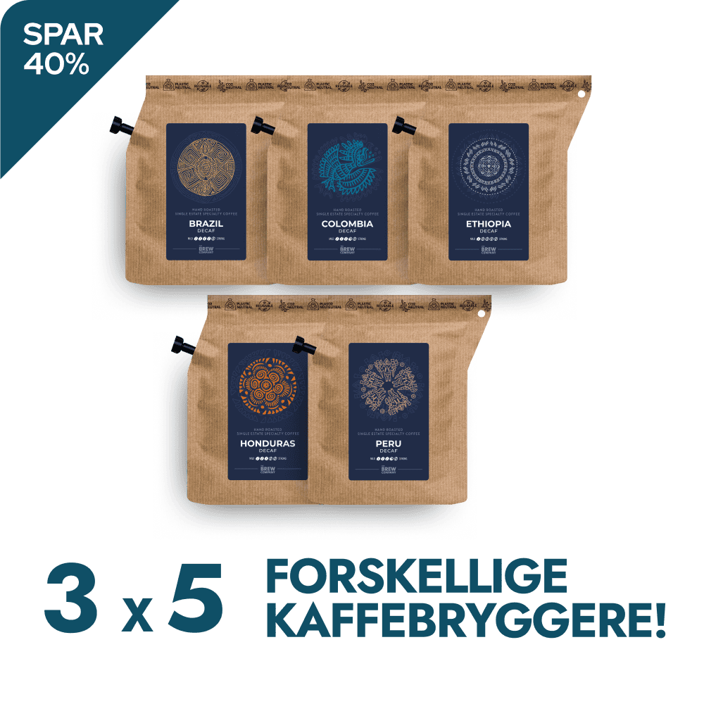 Decaf Kaffe Explorer Pakketilbud 3