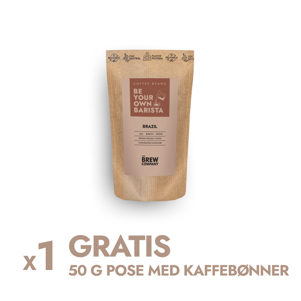 1 Gratis 50g Pose Med Kaffebønner