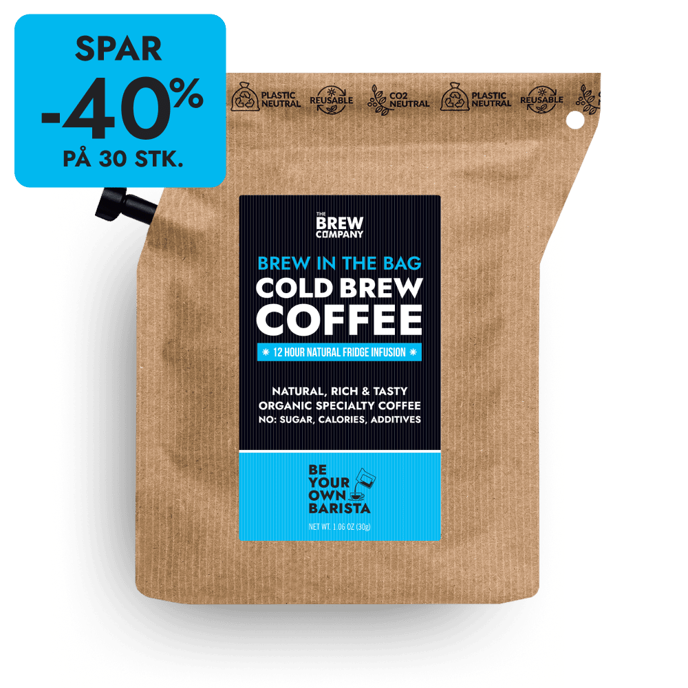 Koldbrygget kaffe 30 dages pakke