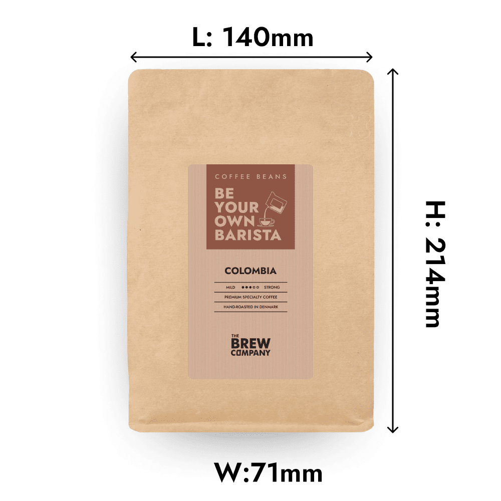 Colombia Kaffebønner– Specialkaffebønner – 333 g – The Brew Company