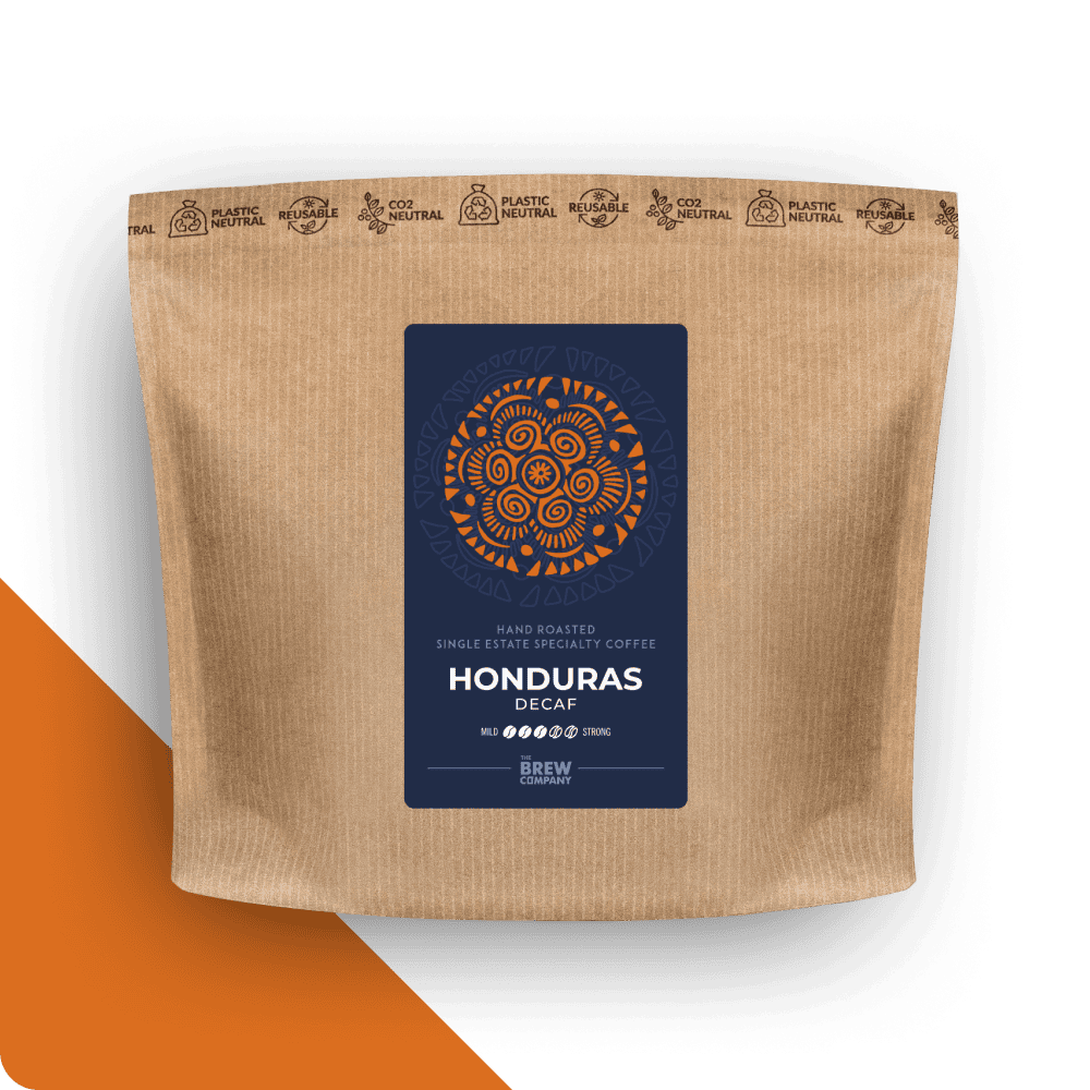 HONDURAS DECAF KAFFEBØNNER Whole_Beans The Brew Company
