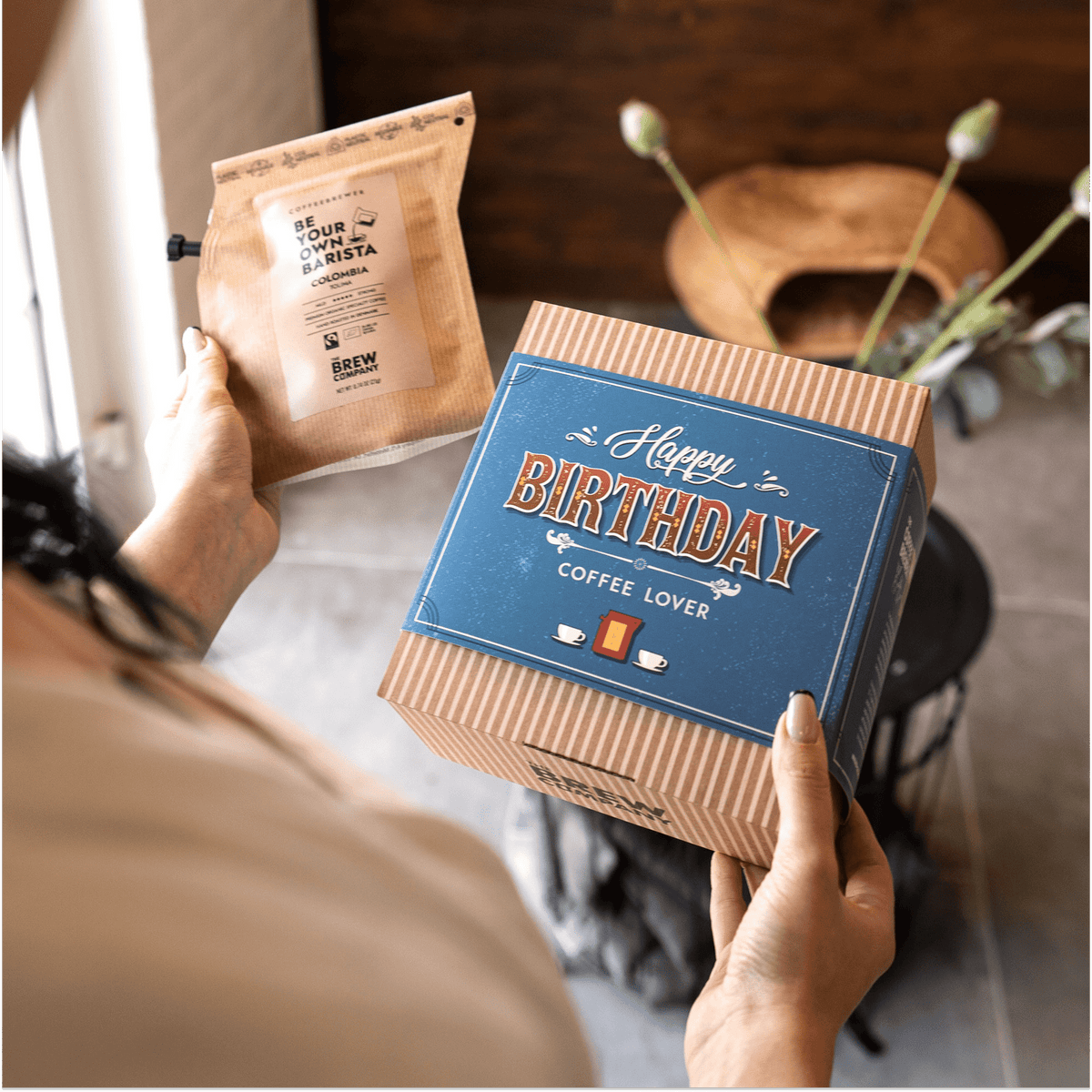 HAPPY BIRTHDAY SPECIAL KAFFEGAVEÆSKE