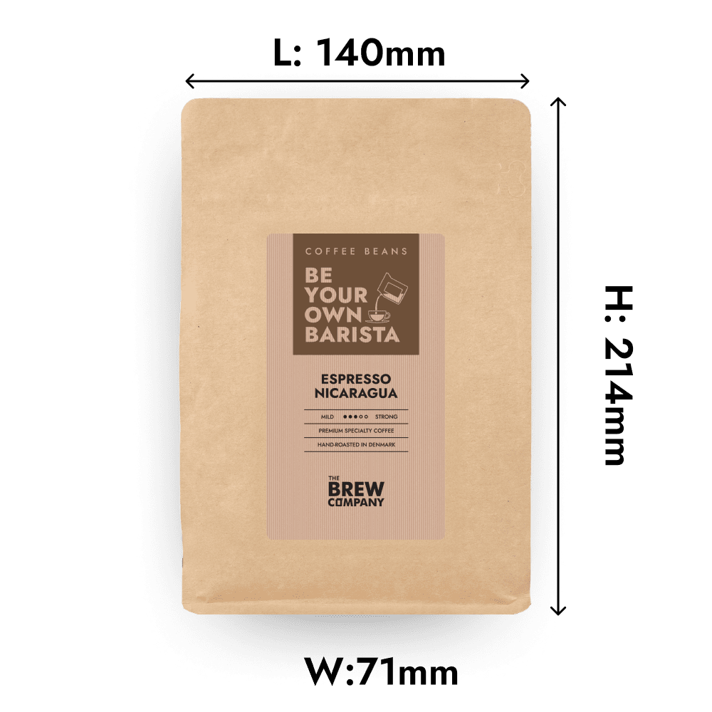 Nicaragua Espresso Kaffebønner– Specialkaffebønner – 333 g – The Brew Company