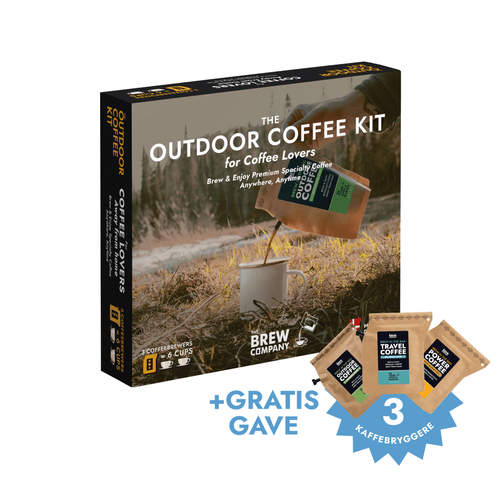 Outdoor 3 Stk. Kaffegaveæske