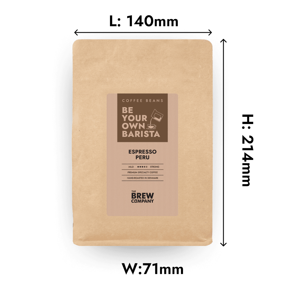 Peru Espresso Kaffebønner– Specialkaffebønner – 333 g – The Brew Company