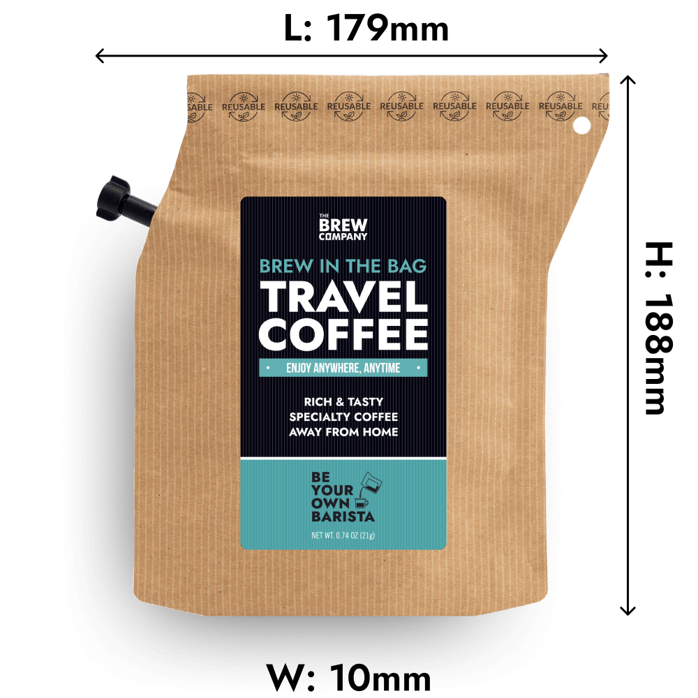Bedste til at tage med overalt kaffe – Premium specialkaffe – Coffeebrewer - Bryg hvor som helst – The Brew Company