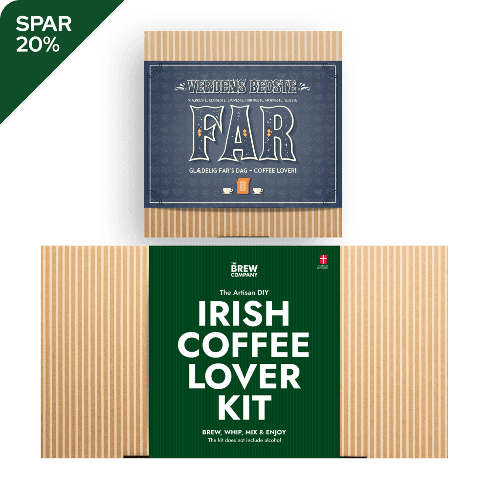 IRISH COFFEE ELSKER Far pakketilbud